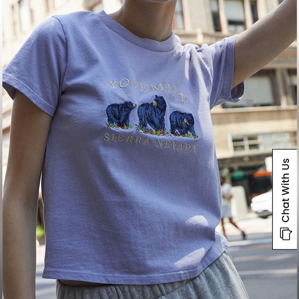Brandy Melville Yosemite baby tee